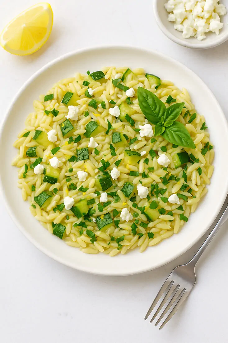 Zesty-Lemon-Orzo-with-Zucchini